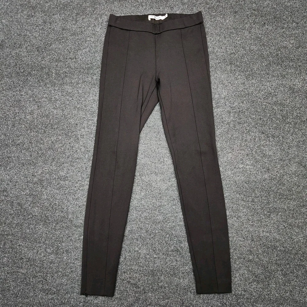 Tory‎ Burch Sport Womens XS Black Creased Skinny Leg Stretch Pants Dressy Sporty
